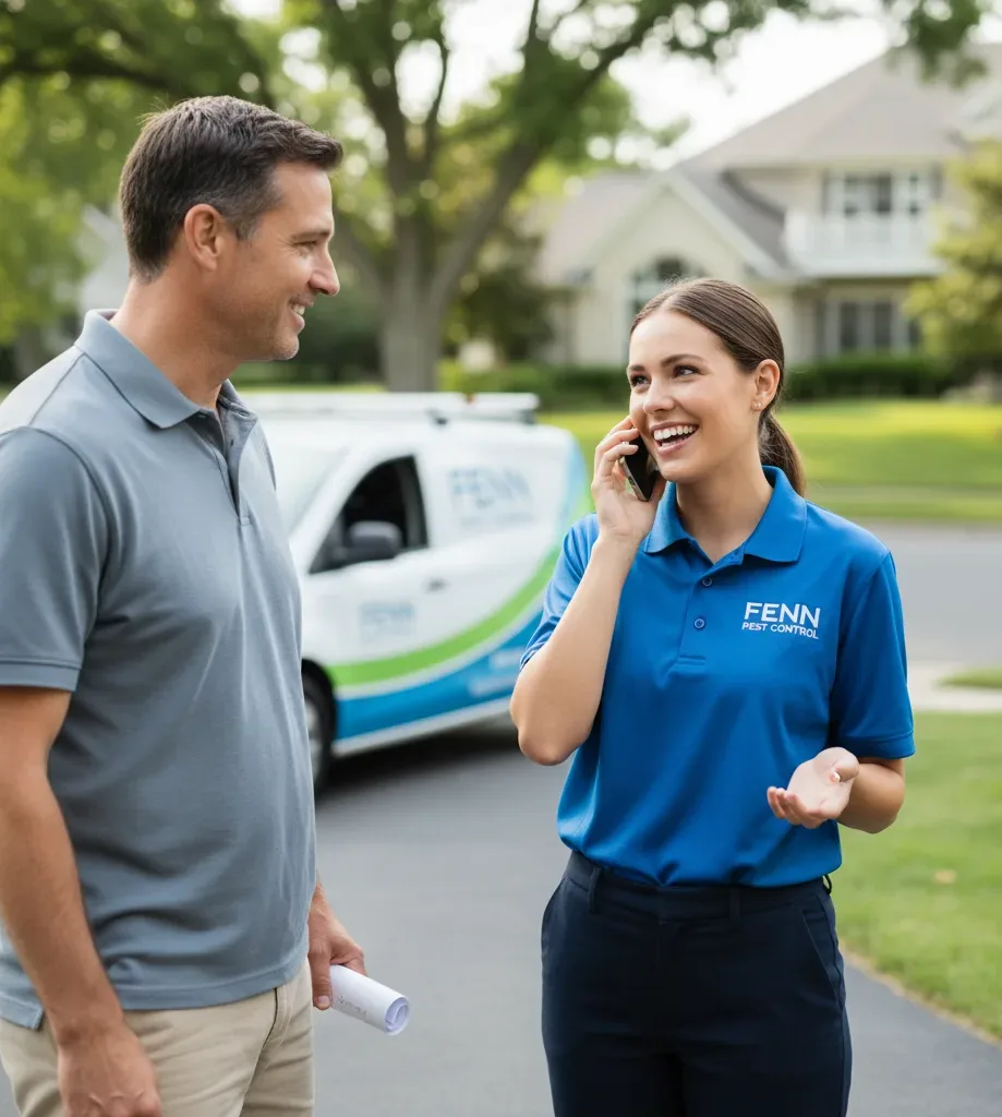 Fenn Pest Control customer support in Westby